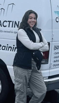 Caitlin Cole speaking at Kingdom Networking